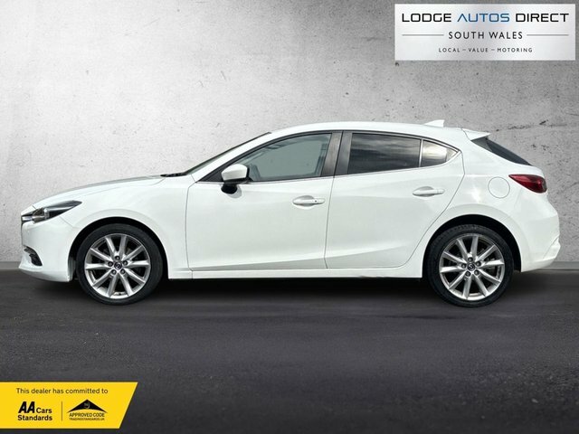 Mazda 3 2.2 Skyactiv-d Sport Nav Hatchback Manu White #6