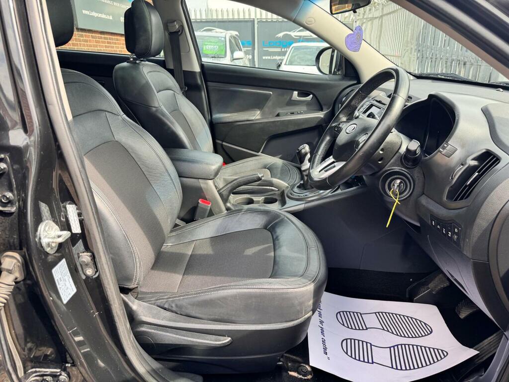 Kia Sportage 2.0 Crdi Kx-2 Awd Euro 5 Black #3