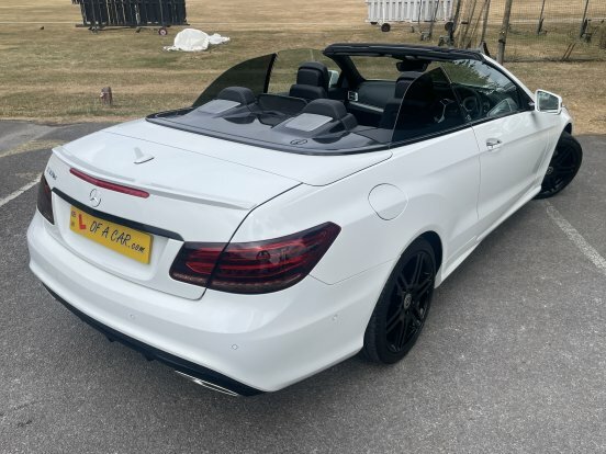 Mercedes-Benz E Class Amg Line Edition Cabriolet White #4