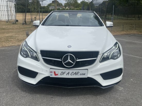 Mercedes-Benz E Class Amg Line Edition Cabriolet White #6