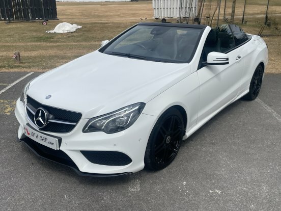 Mercedes-Benz E Class Amg Line Edition Cabriolet White