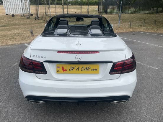 Mercedes-Benz E Class Amg Line Edition Cabriolet White #3
