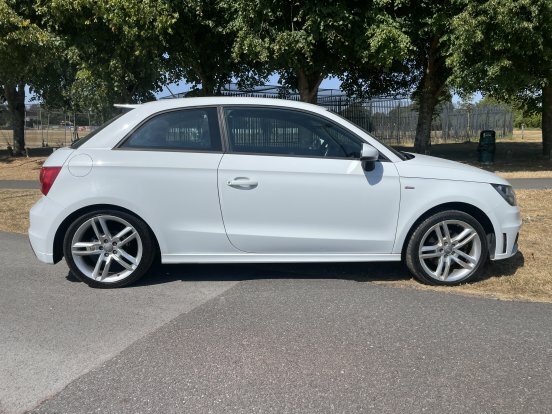 Audi A1 1.4 Tfsi S-line White #5