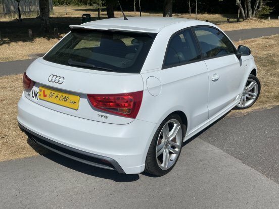 Audi A1 1.4 Tfsi S-line White #4
