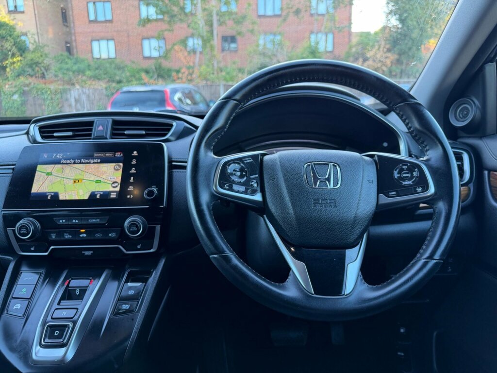 Honda Cr-V Honda 1.5 Vtec Turbo Sr Cvt Estate Blue #31