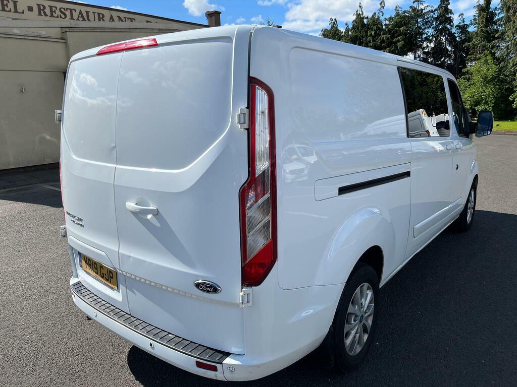 Ford Transit Custom 2.0 320 Ecoblue Limited Crew Van L2 H1 Euro 6 White #6