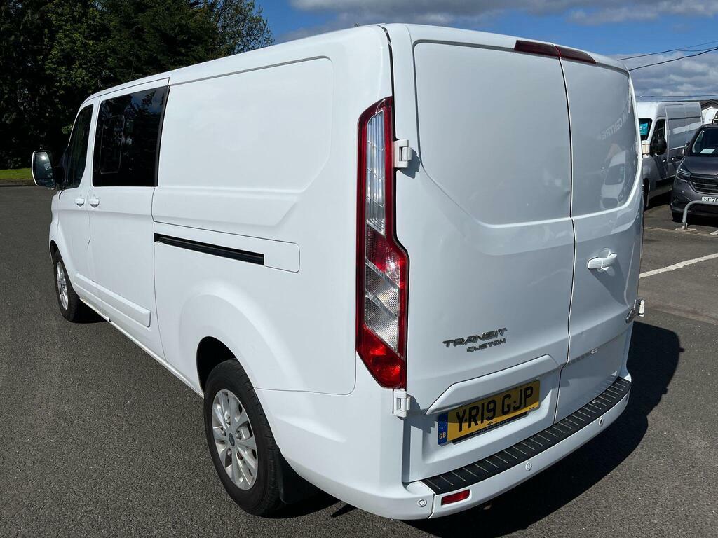 Ford Transit Custom 2.0 320 Ecoblue Limited Crew Van L2 H1 Euro 6 White #3