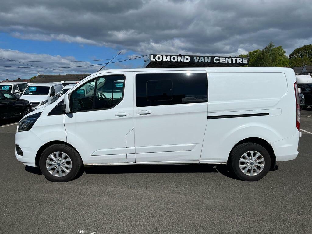 Ford Transit Custom 2.0 320 Ecoblue Limited Crew Van L2 H1 Euro 6 White #2