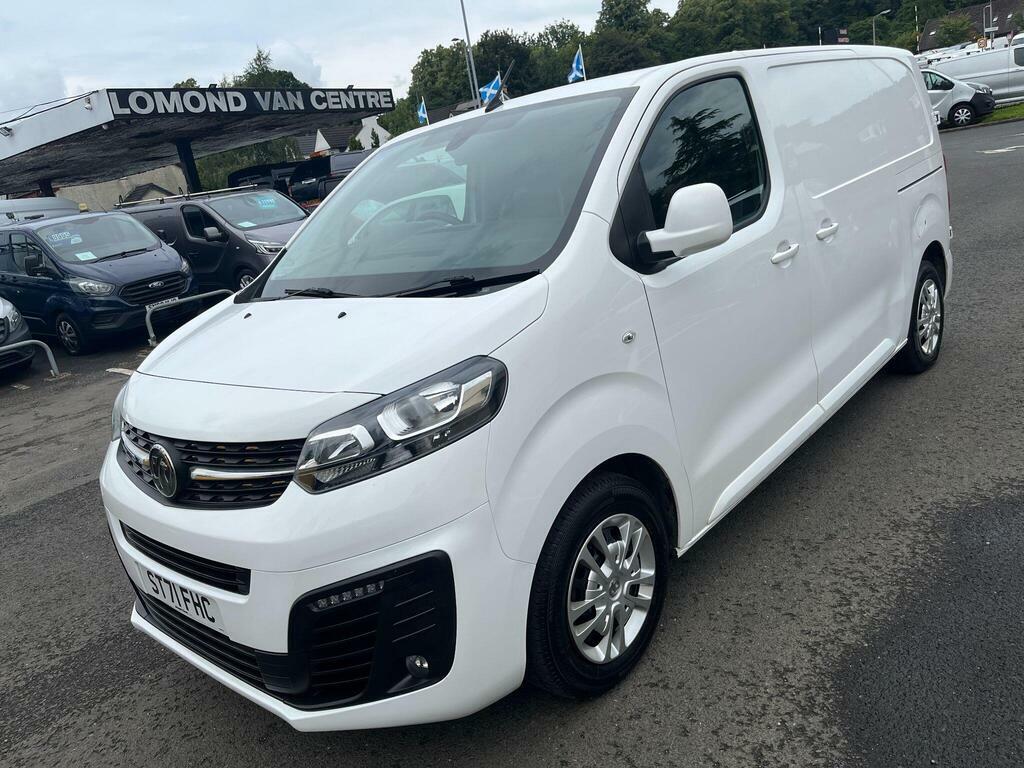 Vauxhall Vivaro 1.5 Turbo D 2700 Sportive L1 H1 Euro 6 S S White