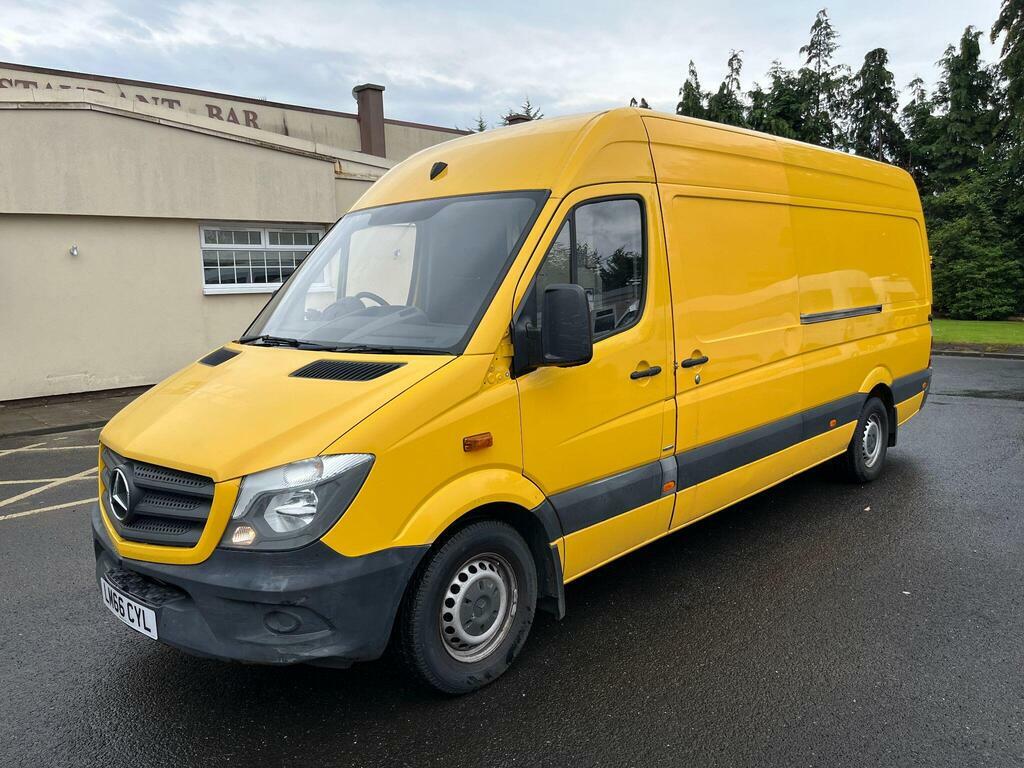 Mercedes-Benz Sprinter 2.1 314 Cdi Rwd L3 H3 Yellow #3