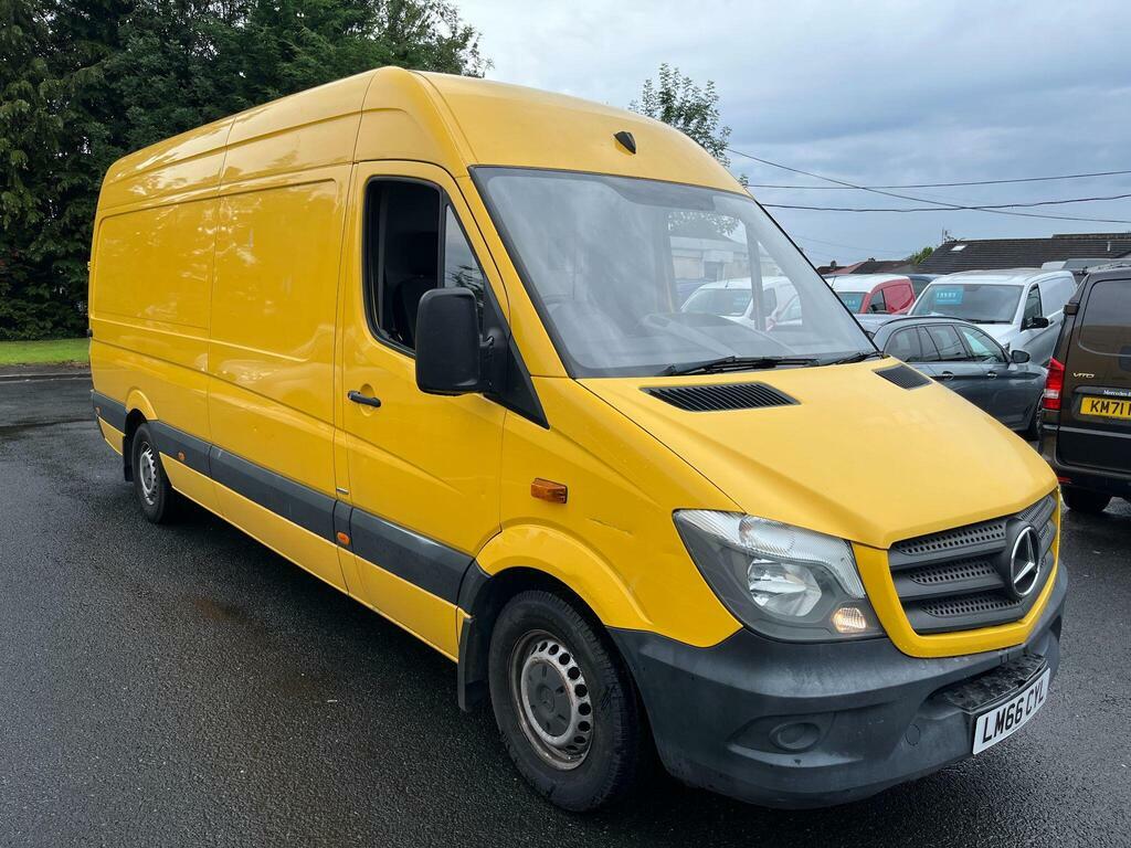 Mercedes-Benz Sprinter 2.1 314 Cdi Rwd L3 H3 Yellow
