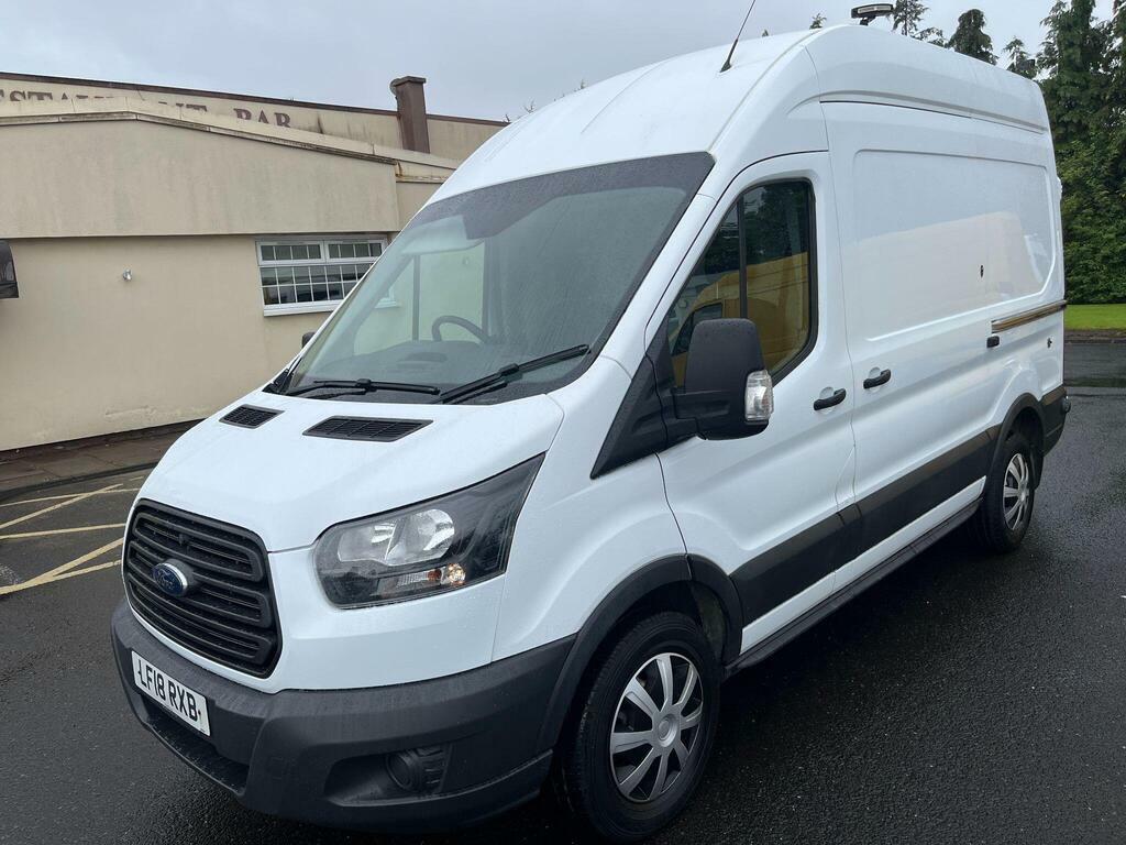 Ford Transit Custom 2.0 350 Ecoblue Fwd L2 H3 Euro 6 White #2