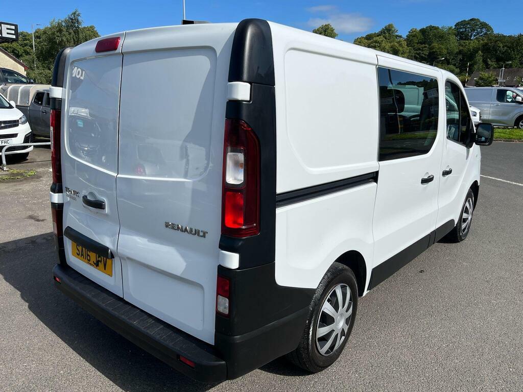 Renault Trafic 1.6 Dci 27 Business Crew Van Euro 5 White #3