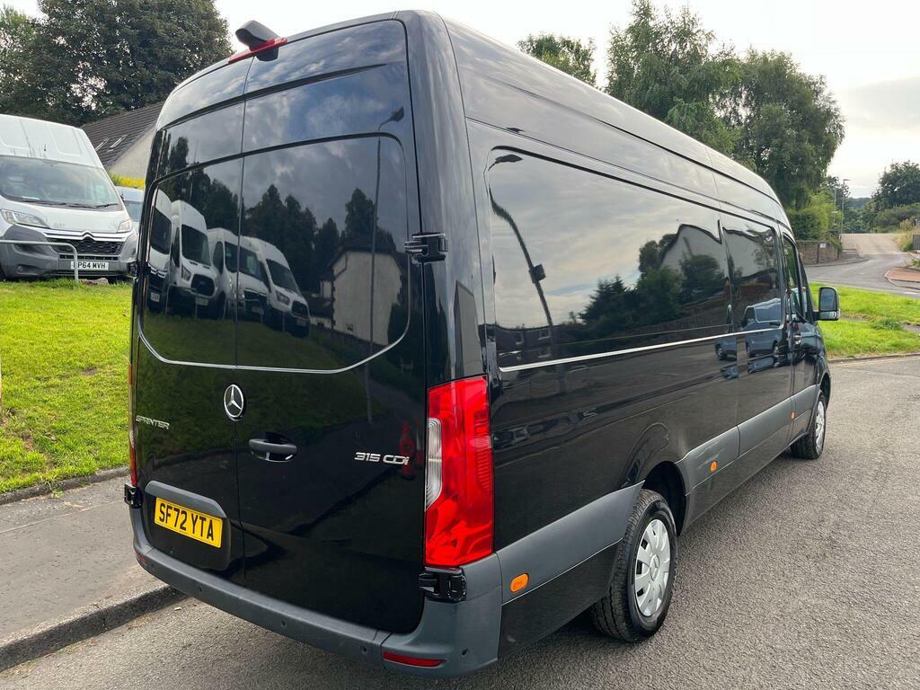Mercedes-Benz Sprinter 2.0 315 Cdi Premium Rwd L3 H2 Euro 6 S S Black #3
