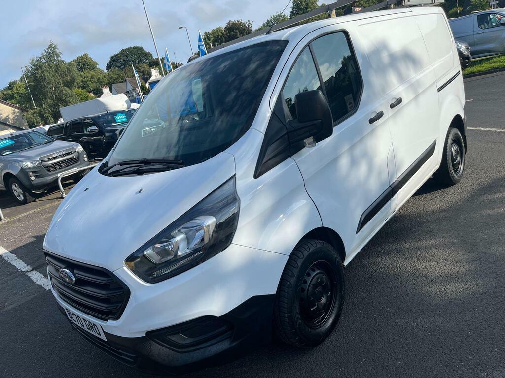 Ford Transit Custom 350 Leader L3h2 Lwb 2.0 130 Bhp Fwd Euro 6 White #1