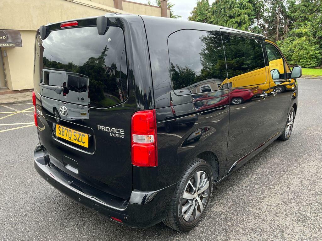 Toyota Proace Verso 2.0D Family Medium Mpv Mwb Euro 6 S S SB70SZC Black #5