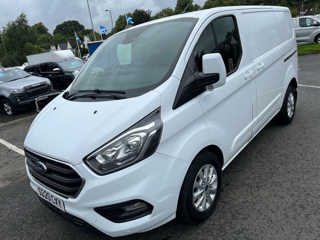 Ford Transit Custom 2.0 280 Ecoblue Limited L1 H1 Euro 6 S S White