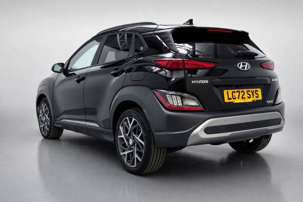 Hyundai Kona 1.6 H-gdi Ultimate Suv Hybrid Dct Euro LC72SYS Black #6