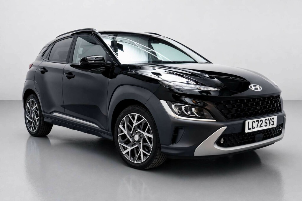 Hyundai Kona 1.6 H-gdi Ultimate Suv Hybrid Dct Euro LC72SYS Black