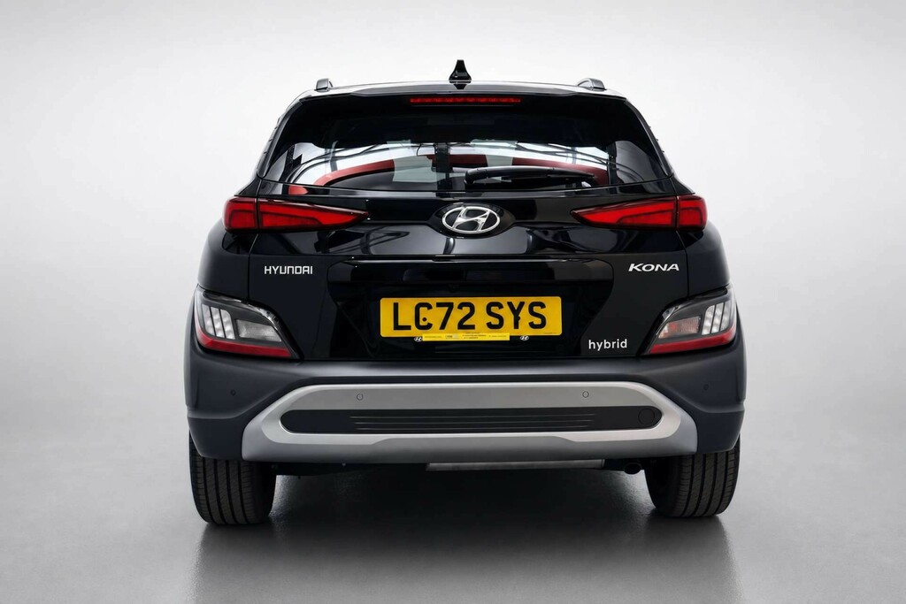 Hyundai Kona 1.6 H-gdi Ultimate Suv Hybrid Dct Euro LC72SYS Black #5