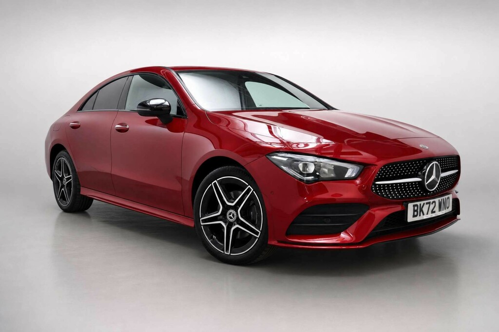 Mercedes-Benz CLA Class 1.3 Cla250e 15.6Kwh Amg Line Premium Coupe P Red