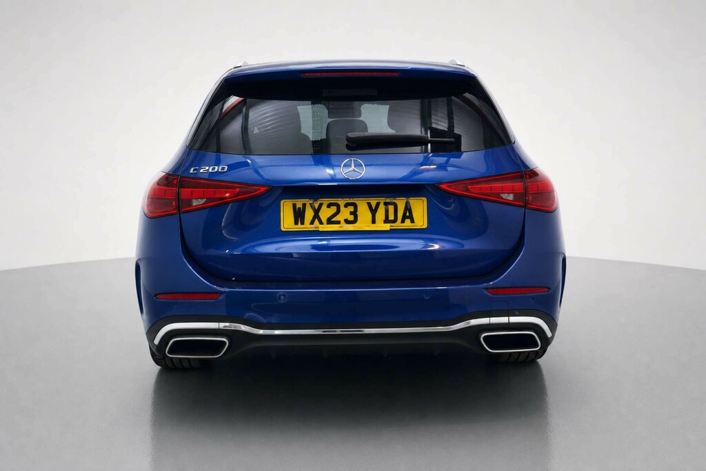 Mercedes-Benz C Class 1.5 C200h Mhev Amg Line Estate Hybrid G WX23YDA Blue #6