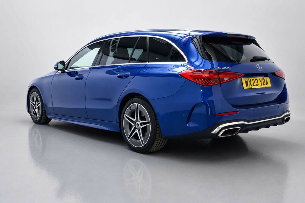 Mercedes-Benz C Class 1.5 C200h Mhev Amg Line Estate Hybrid G WX23YDA Blue #5