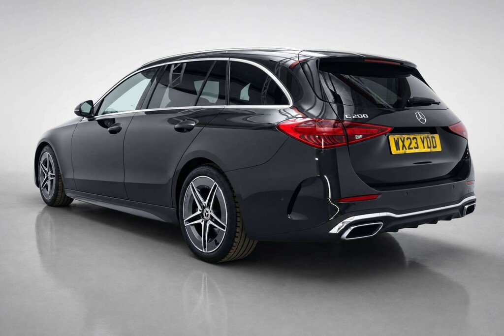 Mercedes-Benz C Class 1.5 C200h Mhev Amg Line Estate Hybrid G WX23YDD Grey #5