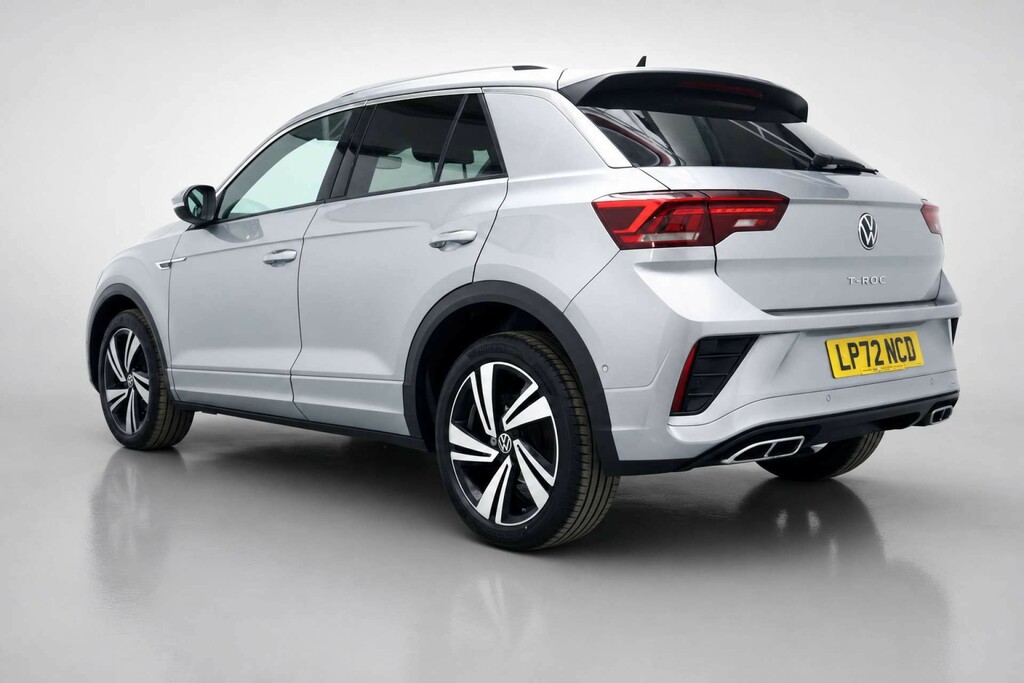 Volkswagen T-Roc 1.5 Tsi R-line Suv Dsg Euro 6 Ss 15 LP72NCD Silver #5