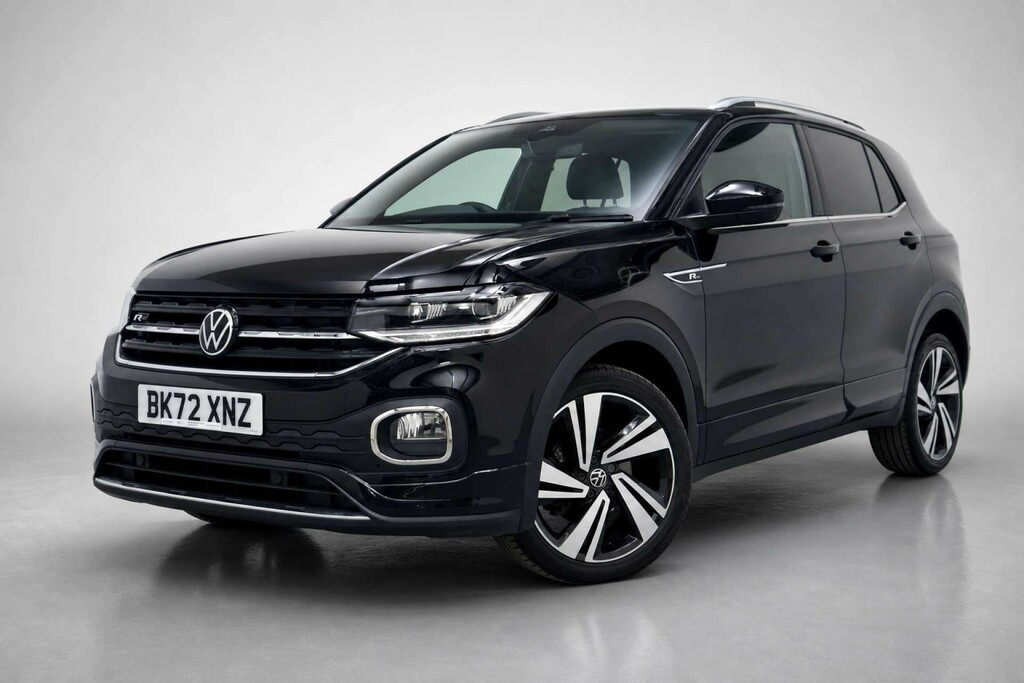 Volkswagen T-Cross 1.5 Tsi Evo R-line Suv Dsg Euro 6 Ss BK72XNZ Black #3