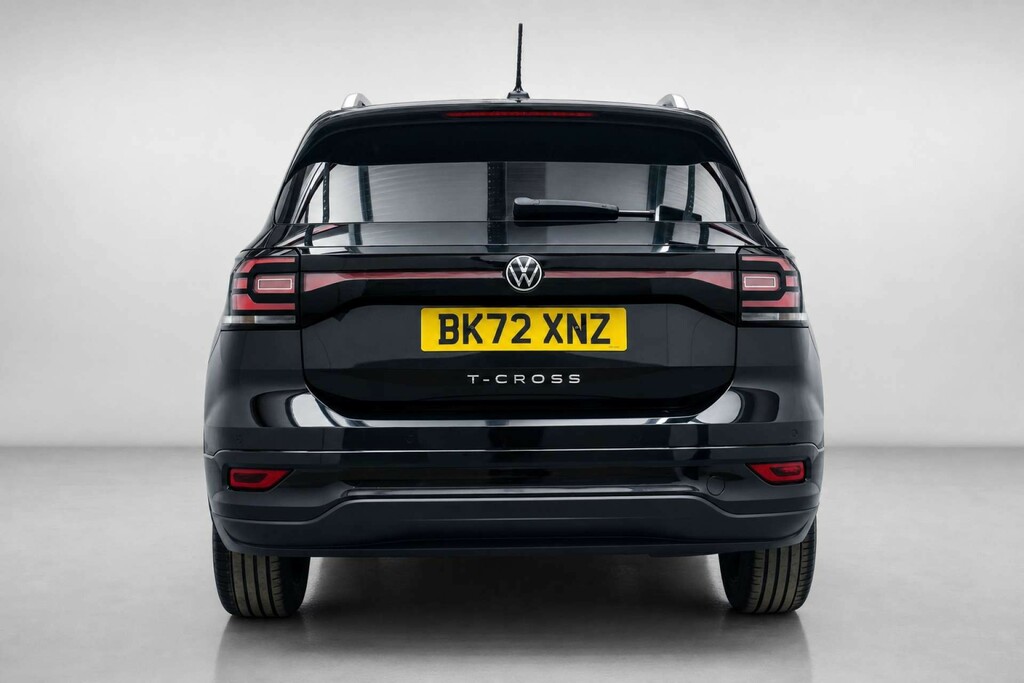 Volkswagen T-Cross 1.5 Tsi Evo R-line Suv Dsg Euro 6 Ss BK72XNZ Black #6