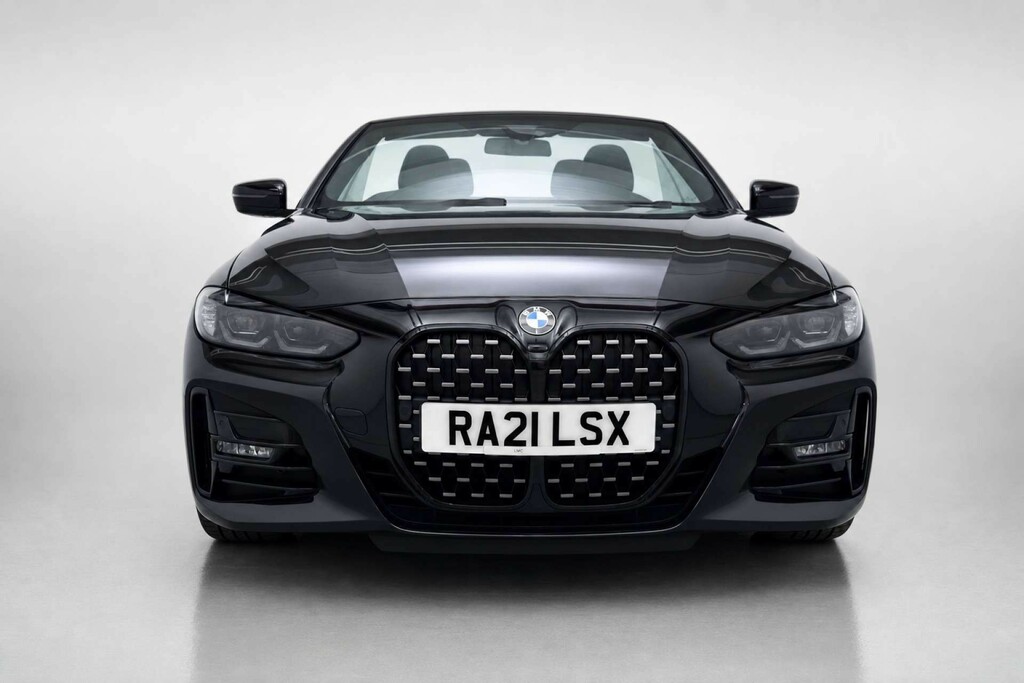 BMW 4 Series 2.0 420I M Sport Convertible Euro RA21LSX Black #3