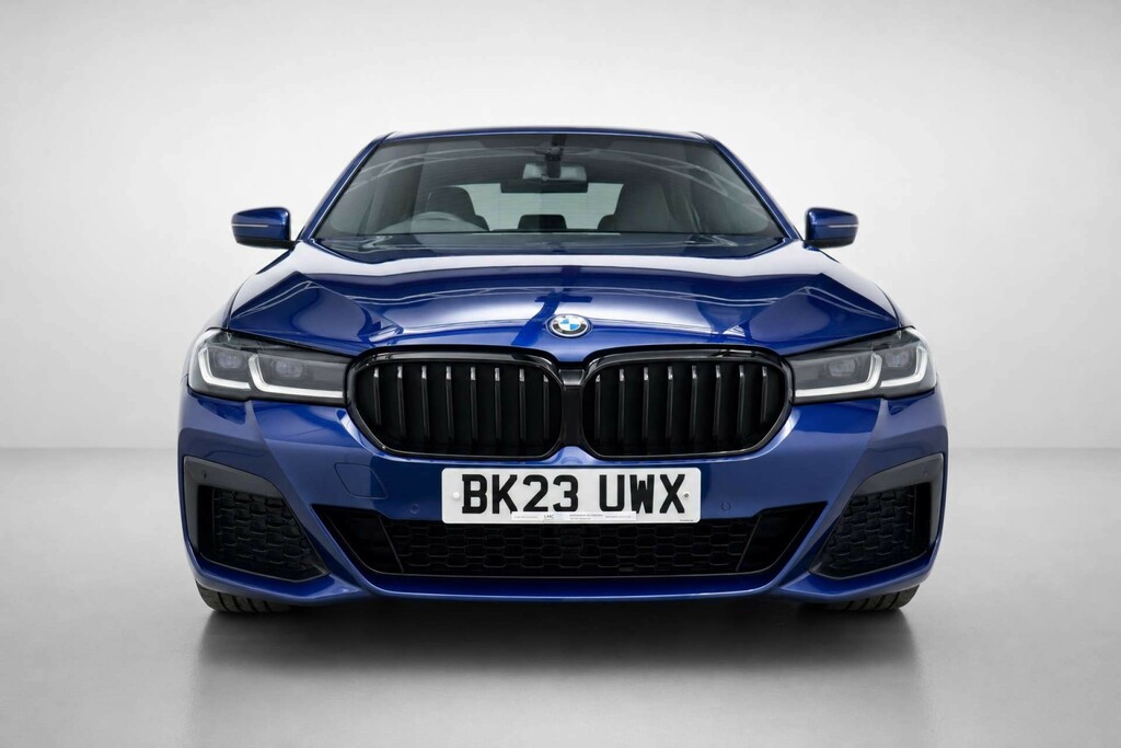 BMW 5 Series 2.0 530E 12Kwh M Sport Saloon Plug-in H BK23UWX Blue #2