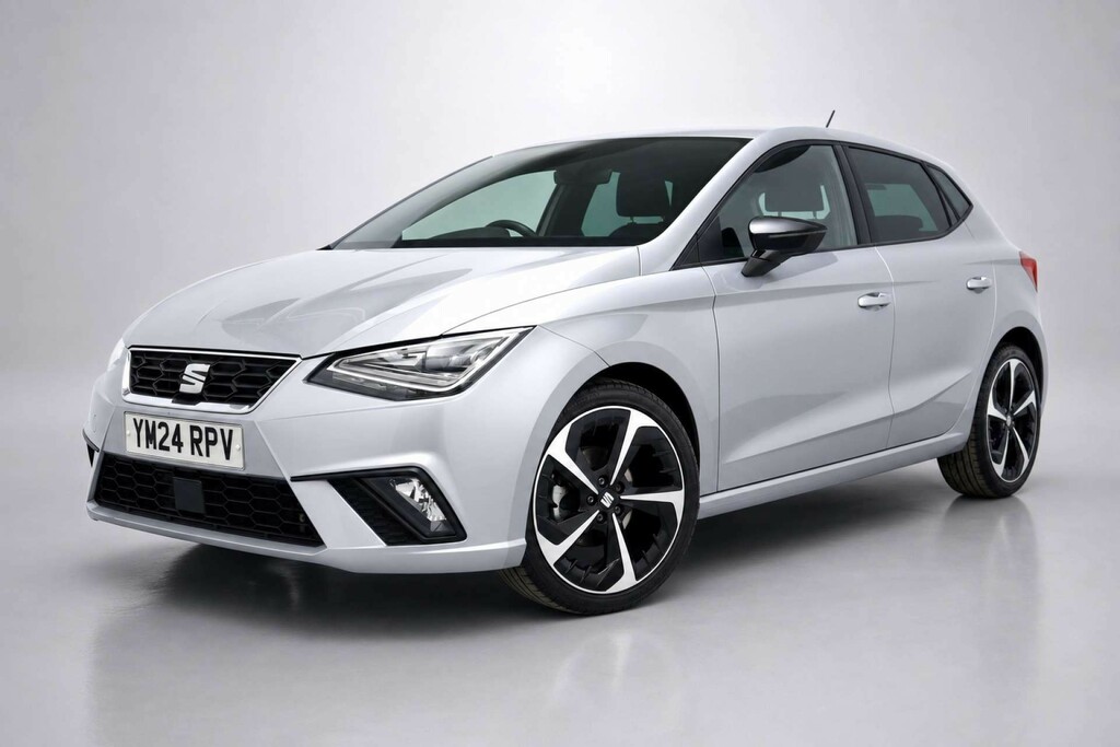 Seat Ibiza 1.0 Tsi Fr Sport Hatchback Dsg Euro 6 YM24RPV Silver #3