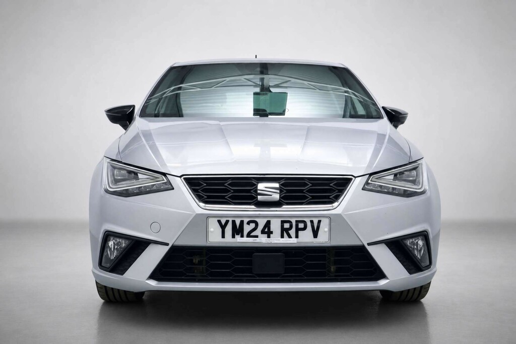 Seat Ibiza 1.0 Tsi Fr Sport Hatchback Dsg Euro 6 YM24RPV Silver #2