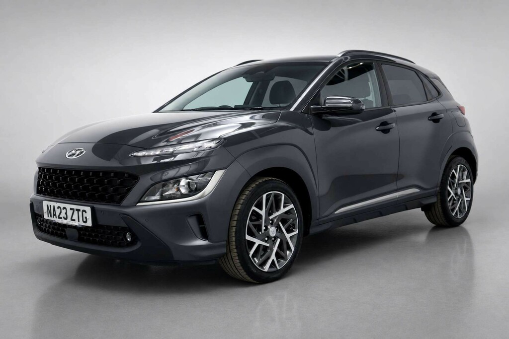 Hyundai Kona 1.6 H-gdi Premium Suv Hybrid Dct Euro 6 NA23ZTG Grey #3