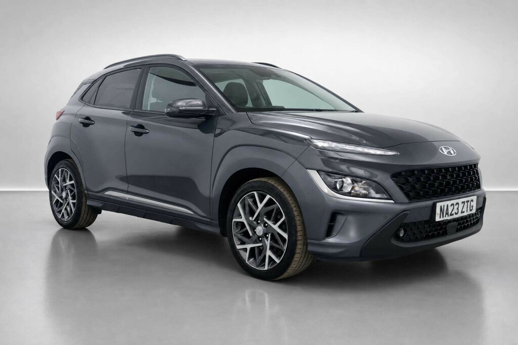 Hyundai Kona 1.6 H-gdi Premium Suv Hybrid Dct Euro 6 NA23ZTG Grey