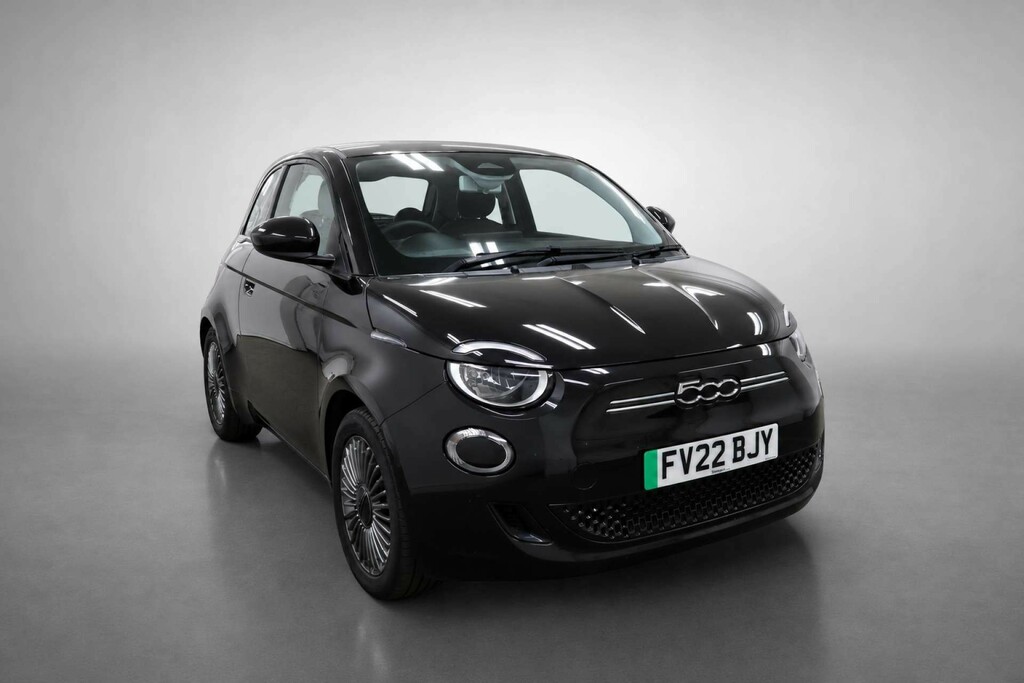 Fiat 500E 42Kwh Icon Hatchback 118 Ps Black