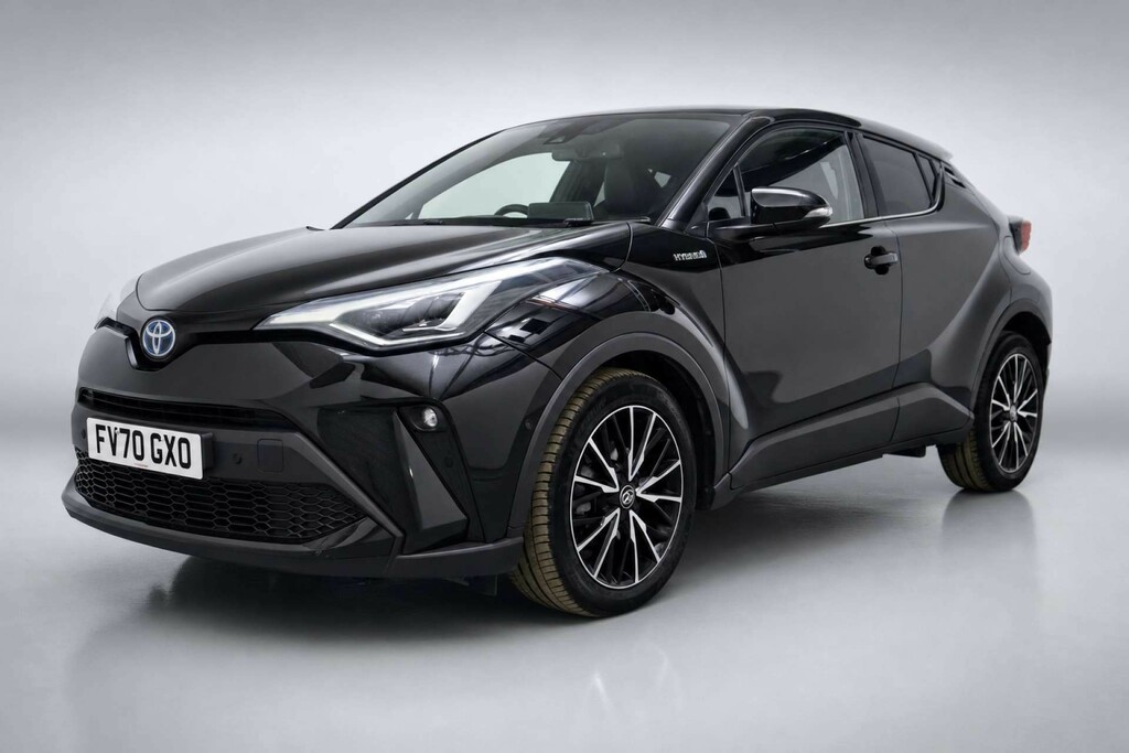 Toyota C-Hr 1.8 Vvt-h Excel Suv Hybrid Cvt Euro 6 FV70GXO Black #3