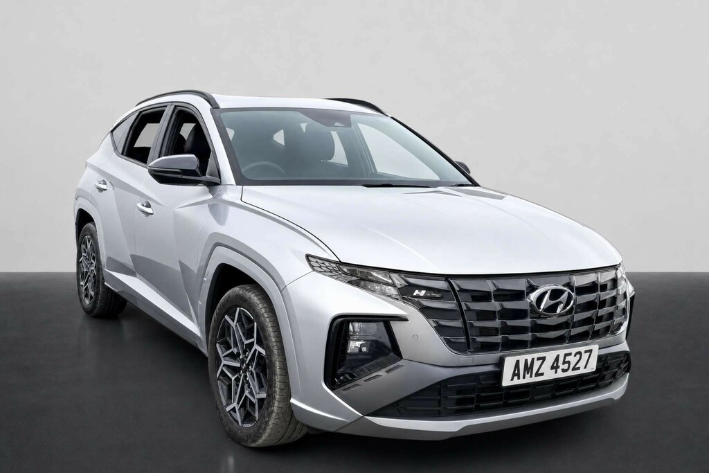 Hyundai Tucson 1.6 H T-gdi N Line Suv Hybrid Euro Silver