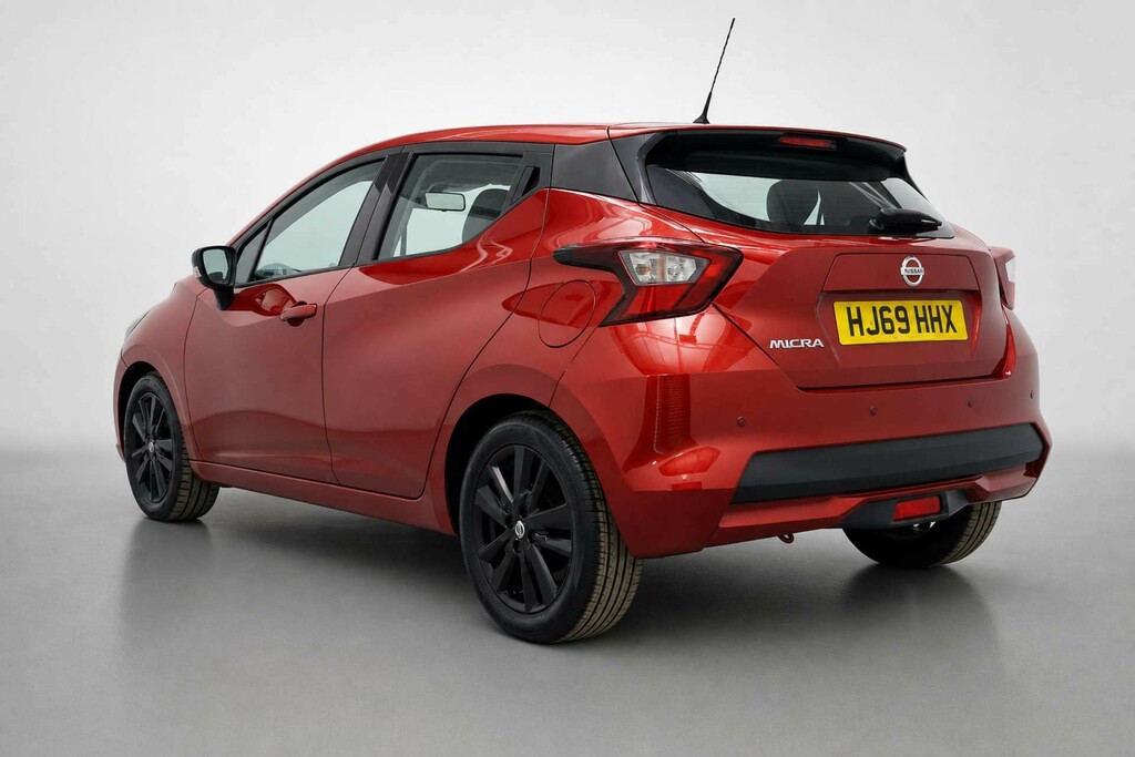 Nissan Micra 1.0 Ig-t Acenta Hatchback Euro 6 Red #5