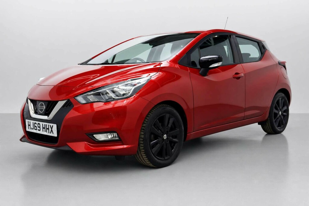 Nissan Micra 1.0 Ig-t Acenta Hatchback Euro 6 Red #3