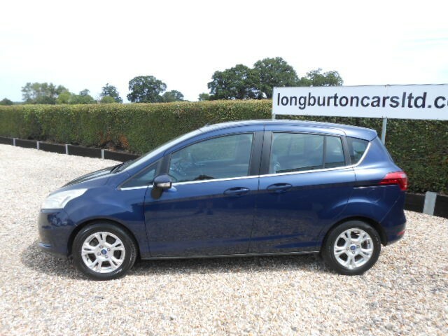 Ford B-Max Mpv 1.4 Zetec 2013 Blue #4