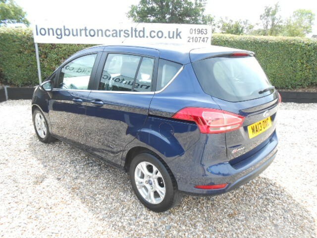 Ford B-Max Mpv 1.4 Zetec 2013 Blue #6
