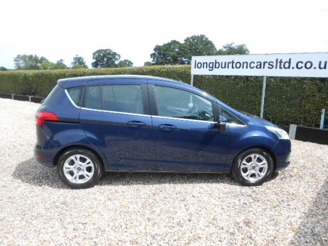 Ford B-Max Mpv 1.4 Zetec 2013 Blue #3