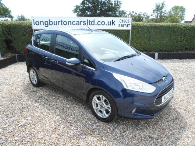 Ford B-Max Mpv 1.4 Zetec 2013 Blue