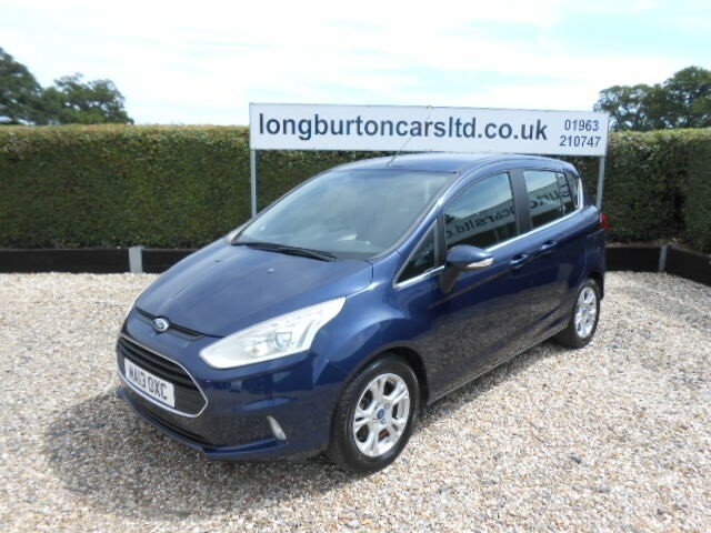 Ford B-Max Mpv 1.4 Zetec 2013 Blue #2