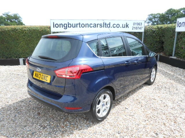 Ford B-Max Mpv 1.4 Zetec 2013 Blue #5