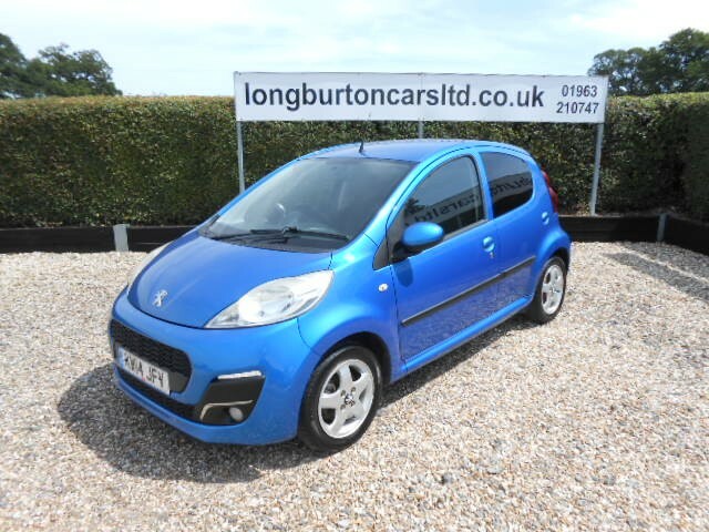 Peugeot 107 Hatchback 1.0 12V Allure 2014 Blue
