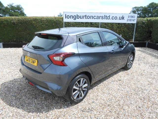 Nissan Micra Hatchback 1.0 Acenta Limited Edition 2018 Grey #5